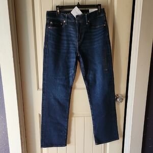 American Eagle Outfitters Dark Blue Straight Jeans